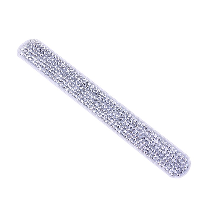 Карнавальный браслет "Блеск", цвет: белый