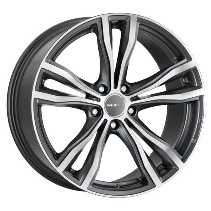 Диск MAK X-Mode 10,0x21 5x112 ET50 d66,6 Gunmetal Mirror Face (F1021XMQM50WS6X)
