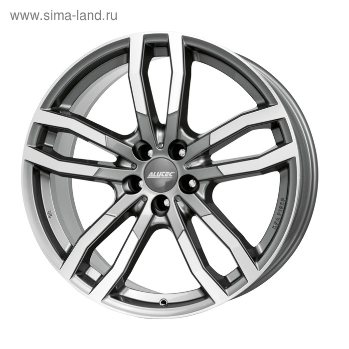 фото Диск литой alutec drivex 8,5x19 5x112 et40 d70,1 metal grey front polished