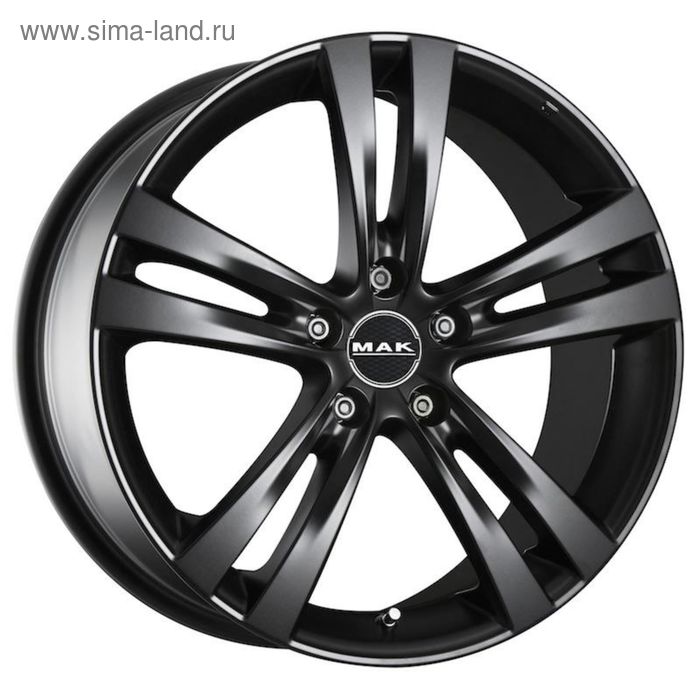 фото Диск литой mak zenith 8,0x17 5x112 et50 d57,1 matt black (f8070zhmb50ve2)