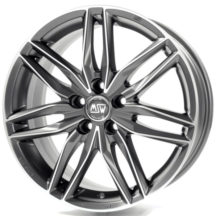 Диск MSW 24 7,5x16 5x115 ET32 d70,2 Matt Gunmetal Full Polished (W1921200226)