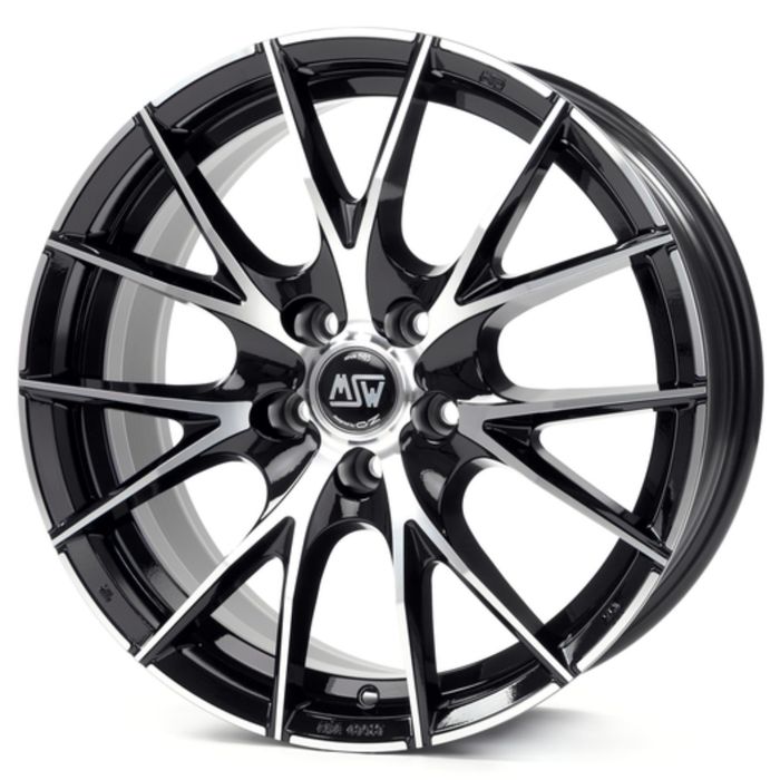 Диск MSW 25 8,0x17 5x112 ET35 d73,1 Matt Titanium Full Polished (W19222502P2) dPLY