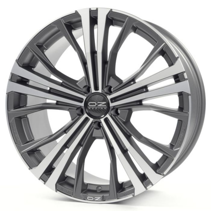 Диск OZ Cortina 9,5x20 5x130 ET52 d71,6 Matt Dark Graphite Diamond Cut (W0188300149)