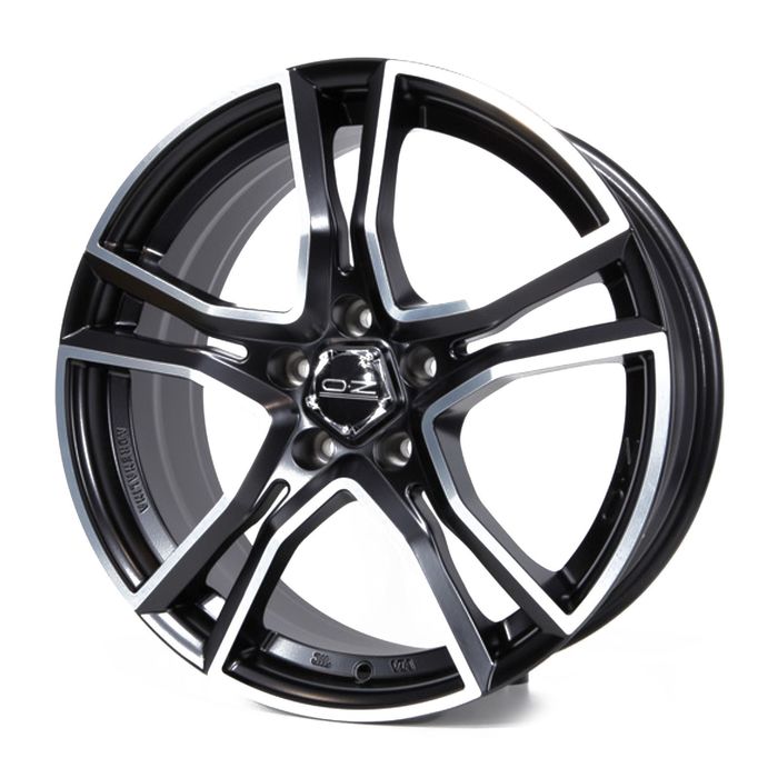 Диск OZ Adrenalina 8,0x17 5x100 ET35 d68 Matt Black Diamond Cut (W8501420054) dS