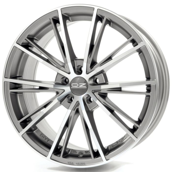 Диск OZ Envy 7,5x17 5x112 ET35 d75 Matt Silver Tech Diamond Cut (W8504420368) dL
