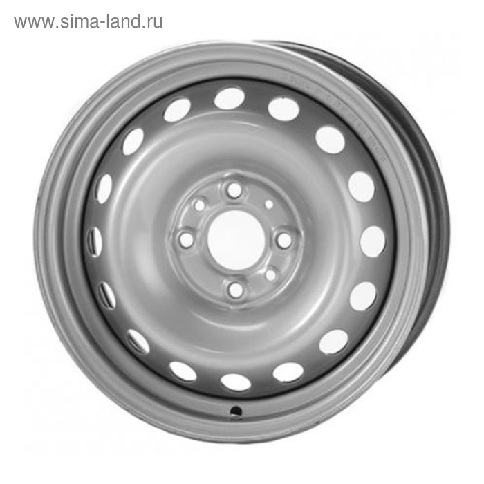 фото Диск штампованный magnetto (13001 s am new) 5,0jx13 4x 98 et35 d58,5 silver