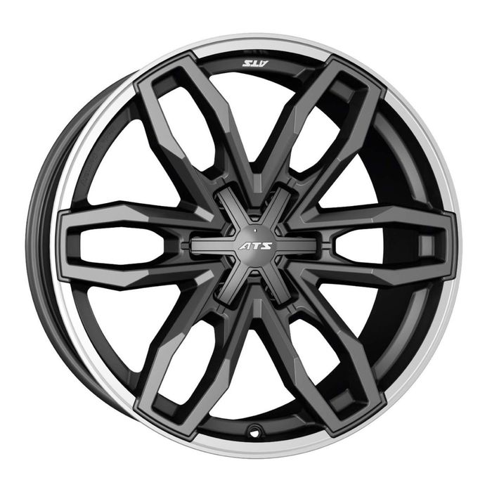 Диск ATS Temperament 6 9,5x20 6x139,7 ET15 d106,1 Blizzard Grey Lip Polished (TE952015X24-6) 6 лучей