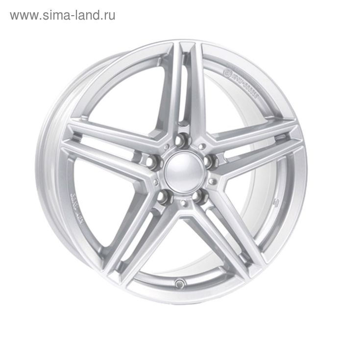 фото Диск литой alutec m10 7,5x16 5x112 et45,5 d66,5 polar silver (m10-75645m81-0) for oem cap