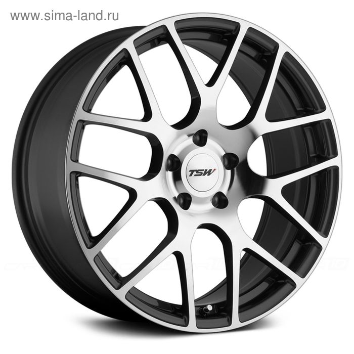 фото Диск литой tsw nurburgrin 7,5x17 5x114,3 et45 d76 gunmetal mirror cut face