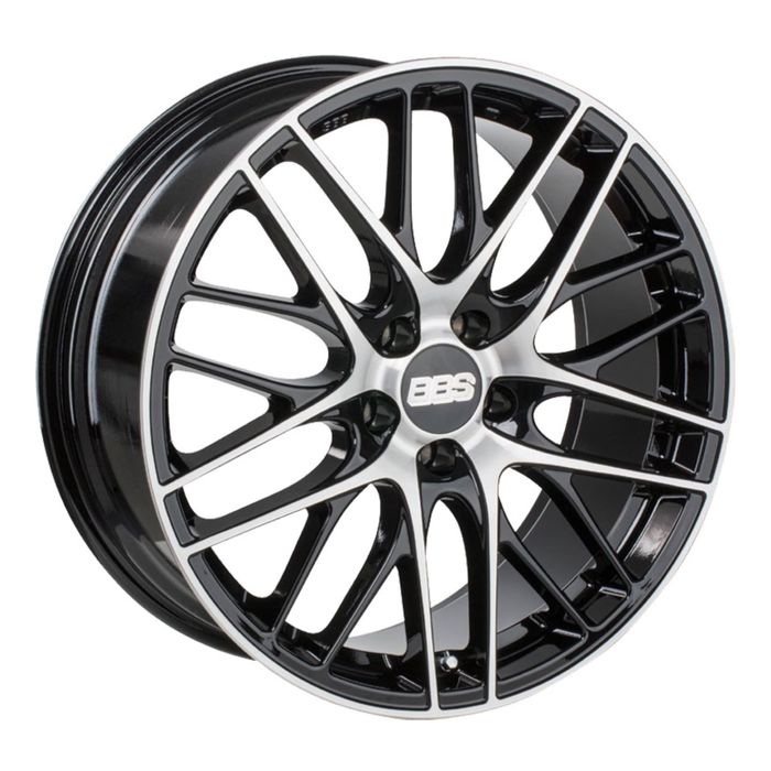 Диск BBS CS029 7,5x17 5x112 ET46 d57 Black Diamond Cut (0358519#)