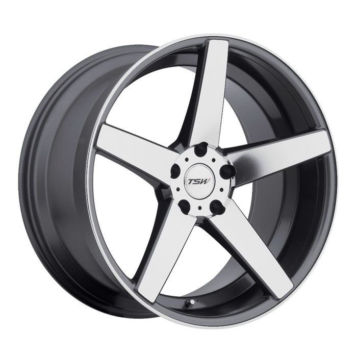 Диск TSW Sochi 8,0x19 5x114,3 ET35 d76 Gunmetal Mirror Cut Face Lip (1980SCH355114G76)
