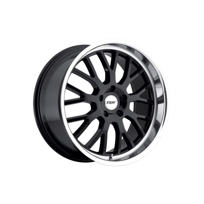 Диск TSW Tremblant 8,0x18 5x114,3 ET40 d76 Gloss Black Mirror Cut Lip (1880TRM405114B76)