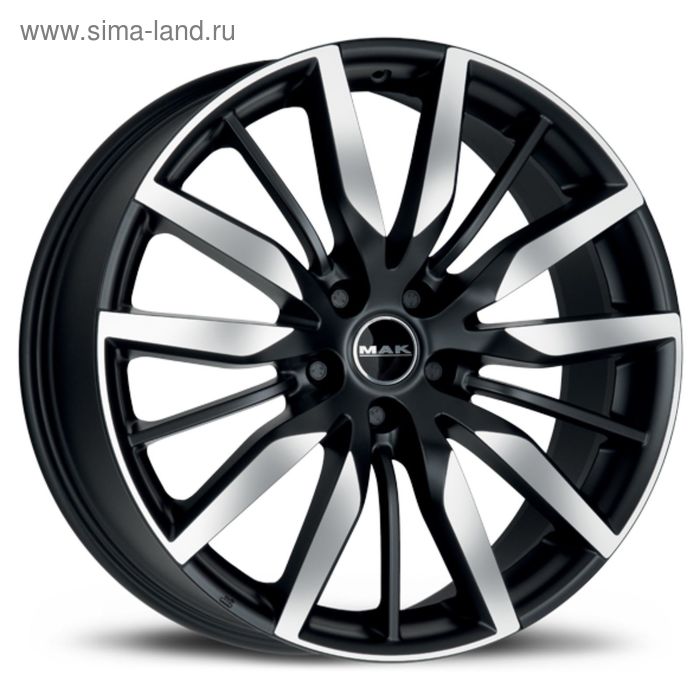 фото Диск литой mak barbury 8,0x19 5x112 et28 d66,45 ice black (f8090byib28ws1x)