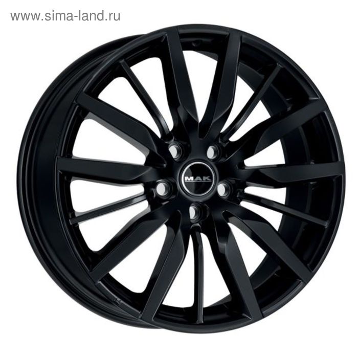 фото Диск литой mak barbury 8,5x20 5x108 et45 d63,4 gloss black (f8520bygb45gd3x)