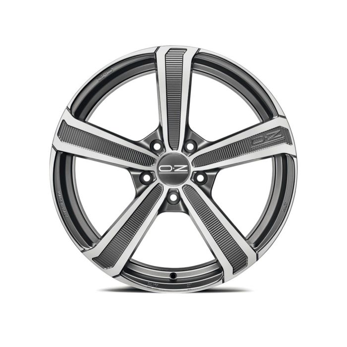 Диск OZ Montecarlo HLT 9,5x20 5x130 ET52 d71,6 Matt Dark Graphite Diamond Cut (W0194800249)   252527