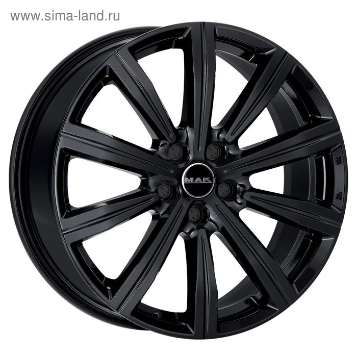 фото Диск литой mak birmingham 8,0x19 5x108 et45 d63,4 gloss black (f8090irgb45gd3x)