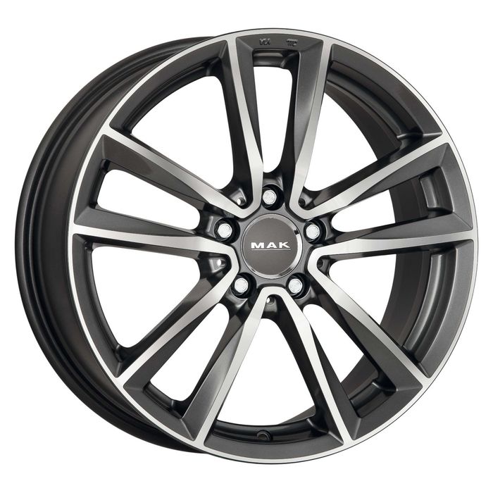 Диск MAK Bremen 8,0x19 5x112 ET48 d66,6 Gunmetal Mirror Face (F8090BXQM48WS5X)