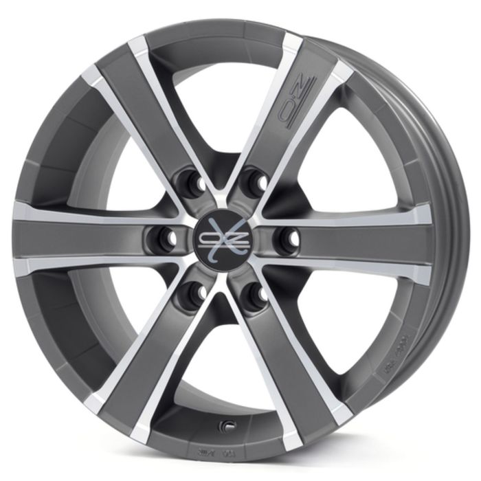 Диск OZ Sahara 6 8,0x17 6x139,7 ET35 d67,1 Matt Graphite Diamond Cut (W85009002N5)