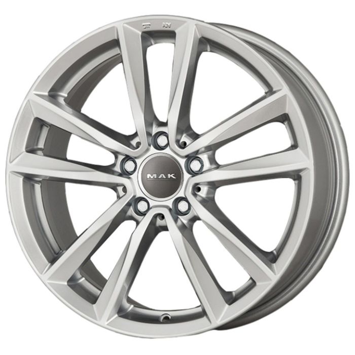 Диск MAK Bremen W 8,0x17 5x112 ET48 d66,6 Silver (F8070BCSI48WS5X)