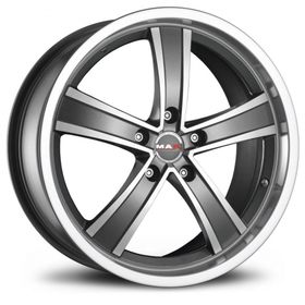 

Диск литой MAK Chrono 8,5x19 5x114,3 ET40 d76 Gunmetal Mirror Face (F8590CNQ40FF)
