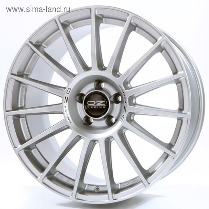 фото Диск литой oz superturismo dakar 10,0x20 5x130 et48 d71,6 matt race silver black