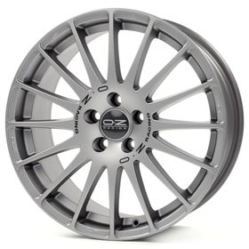 

Диск литой OZ Superturismo GT 8,0x18 5x112 ET35 d75 Grigio Corsa Black Lettering