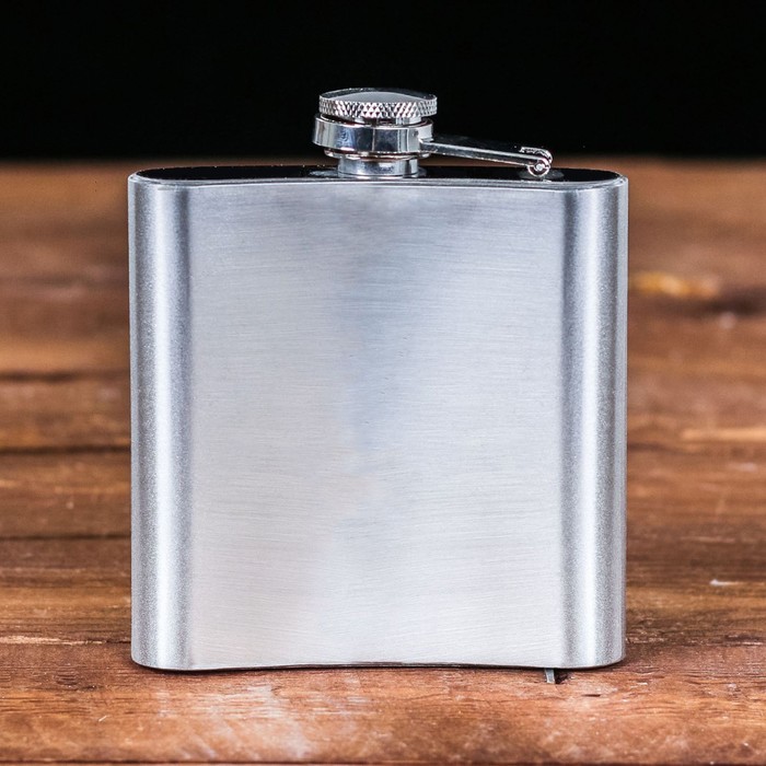 Фляжка "Ни хвоста, ни чешуи", 180 мл