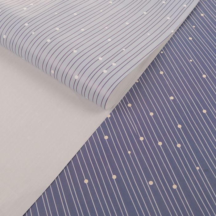 Бумага упаковочная глянцевая "Линии", 50 х 70 см