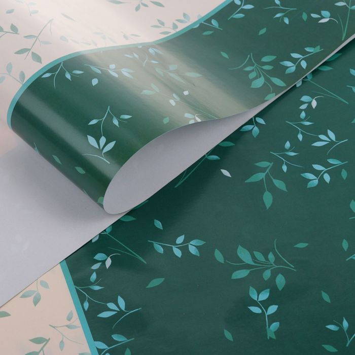 Бумага упаковочная глянцевая "Веточки", 50 х 70 см