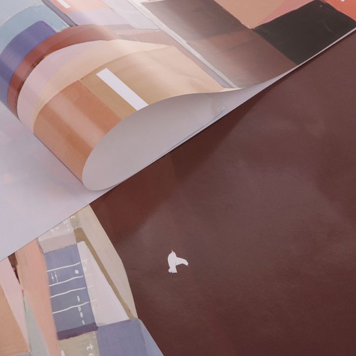 Бумага упаковочная глянцевая "Мечтай", 50 х 70 см