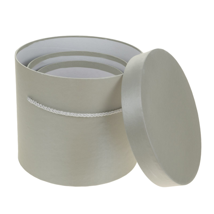 Набор коробок 3в1, 22,5 х 22,5 х 19,5 - 16 х 16 х 15 см