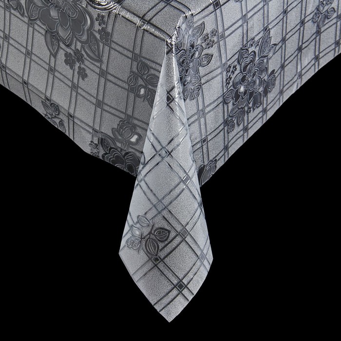 Клеенка ПВХ, ширина 137 см, толщина 0,16 мм "Композиция", рулон 20 м