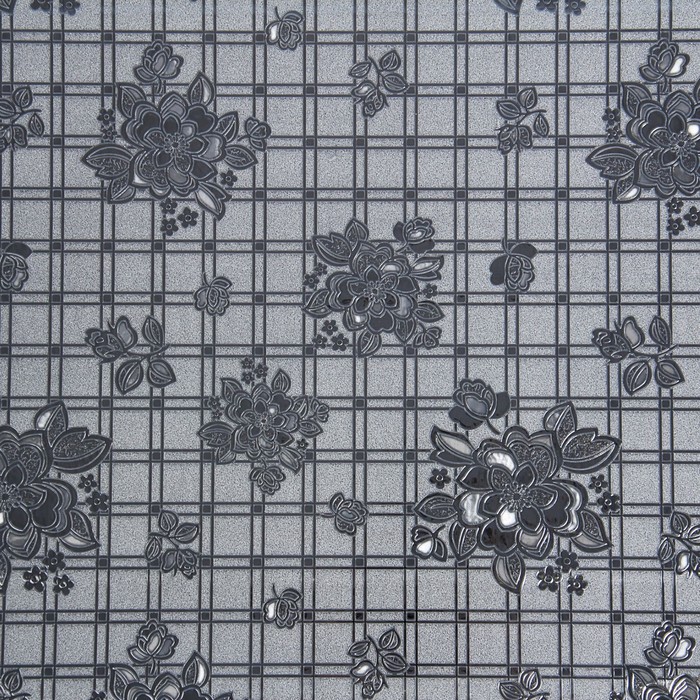 Клеенка ПВХ, ширина 137 см, толщина 0,16 мм "Композиция", рулон 20 м