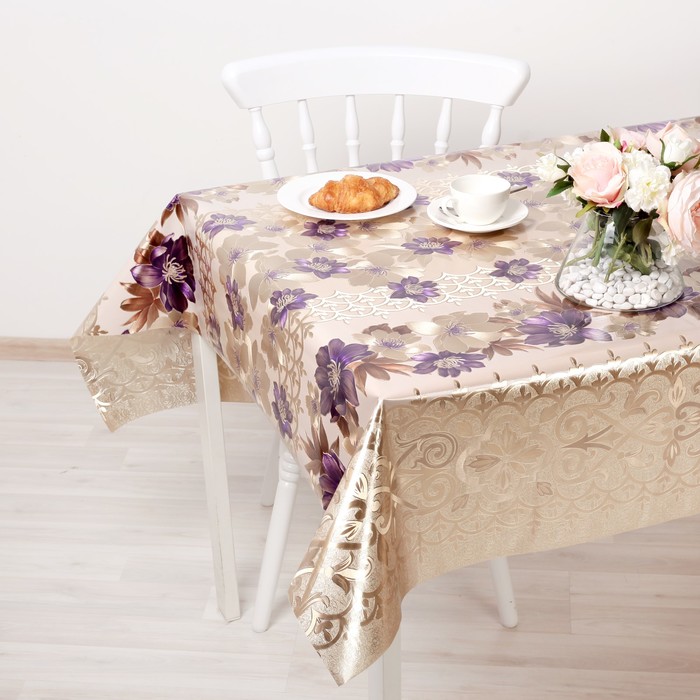 Клеенка ПВХ, ширина 137 см, толщина 0,22 мм, рулон 20 м