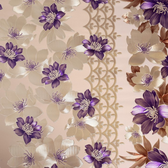 Клеенка ПВХ, ширина 137 см, толщина 0,22 мм, рулон 20 м