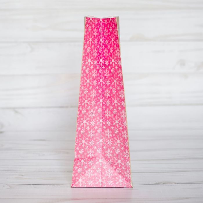 Пакет подарочный без ручек «Побалуй себя», 10 × 19,5 × 7 см