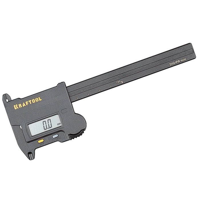 Штангенциркуль KRAFTOOL "PRO" "DIGIPA mini", электронный, пластмассовый, 100мм