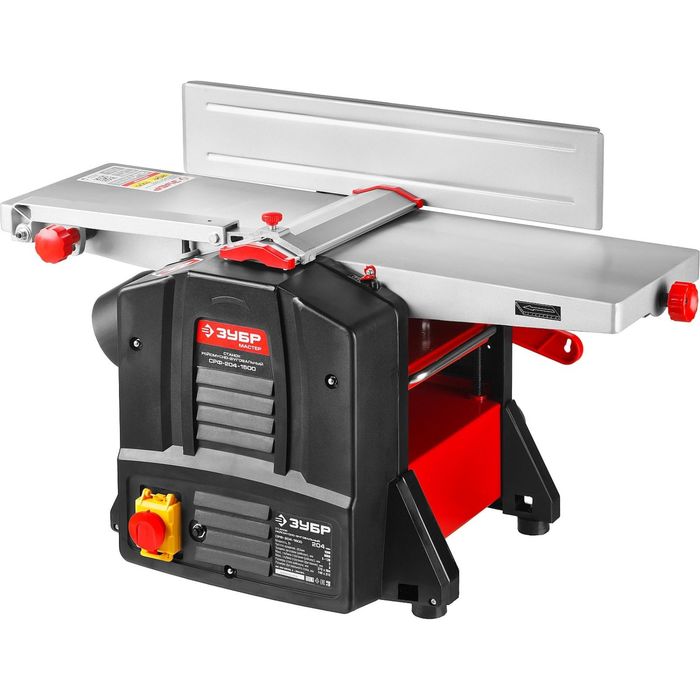 Станок рейсмусно-фуговальный "ЗУБР" Мастер СРФ-204-1500, 204х120мм, 9000об/мин, 1.5кВт