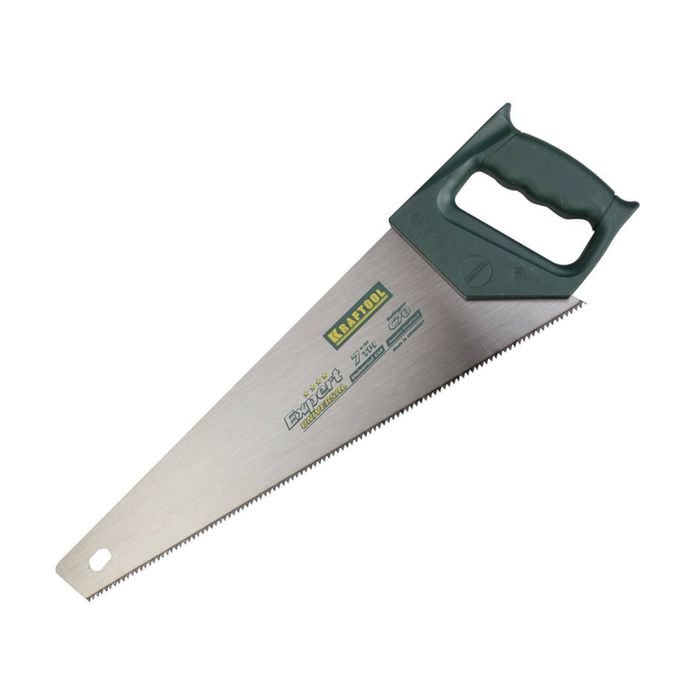 Ножовка по дереву "KRAFTOOL" UNIVERSAL, 500 мм, 7/8 TPI, зуб универсальный