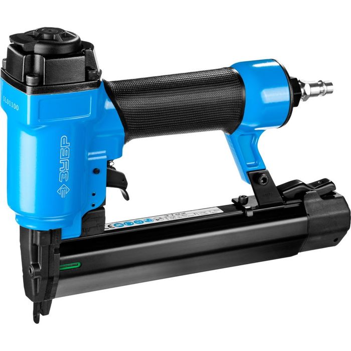 Пневмостеплер "ЗУБР" ПРОФЕССИОНАЛ 3192, для скоб тип 55 (16-30 мм) и тип 300 (10-35 мм)