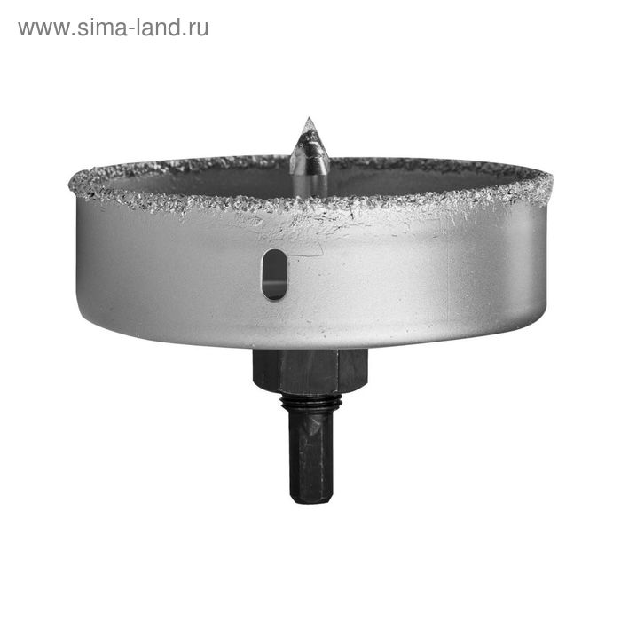 

Коронка-чашка "ЗУБР" ЭКСПЕРТ с карбид-вольфрамовой крошкой, в сборе, высота 25мм, 89мм