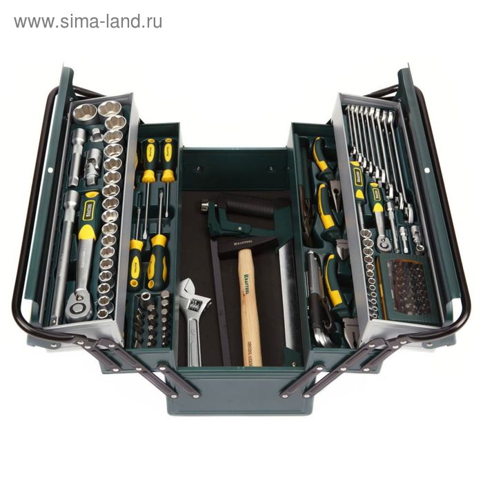 Набор инструмента KRAFTOOL INDUSTRIE 27978-H131, 131 предмет набор инструмента 21 предмет wmc tools