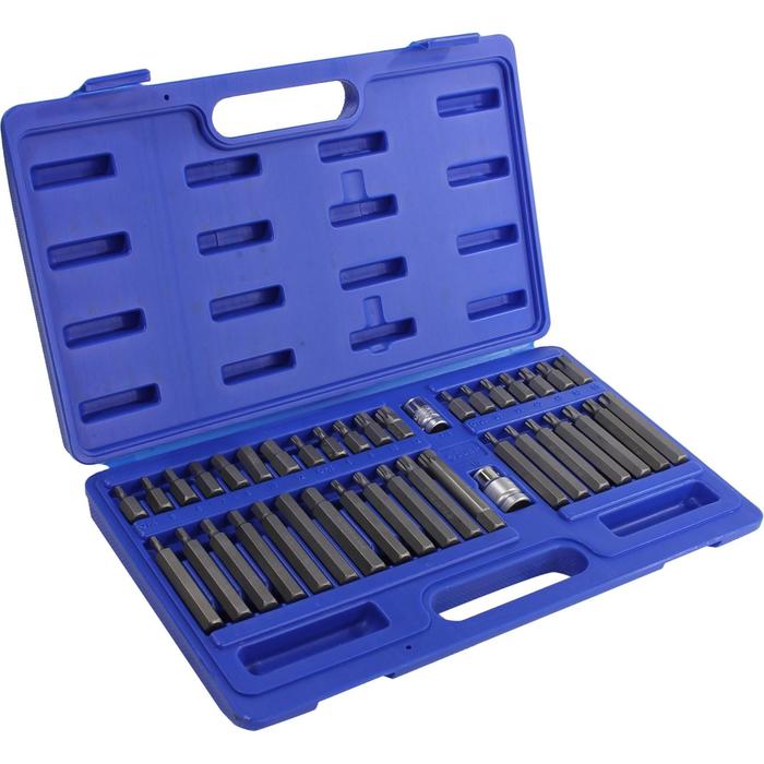 Набор бит "ЗУБР", в металлическом боксе, HEX, TORX, SPLINE, 40 предметов