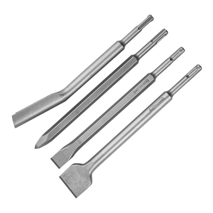 Набор зубил "KRAFTOOL" EXPERT, SDS-Plus, для перфораторов, 4шт