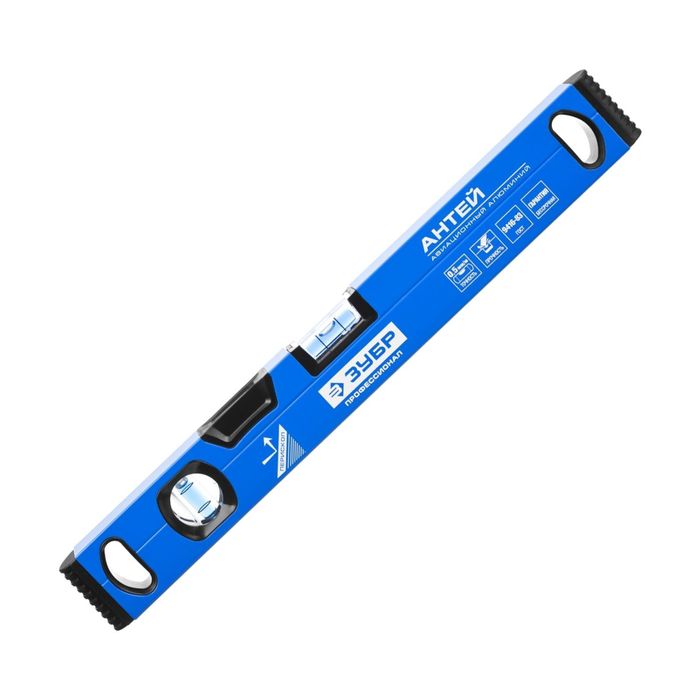 Уровень "ЗУБР" ПРОФЕССИОНАЛ АНТЕЙ, перископ, фрезерованная поверхность, 2 ампулы, 100 см