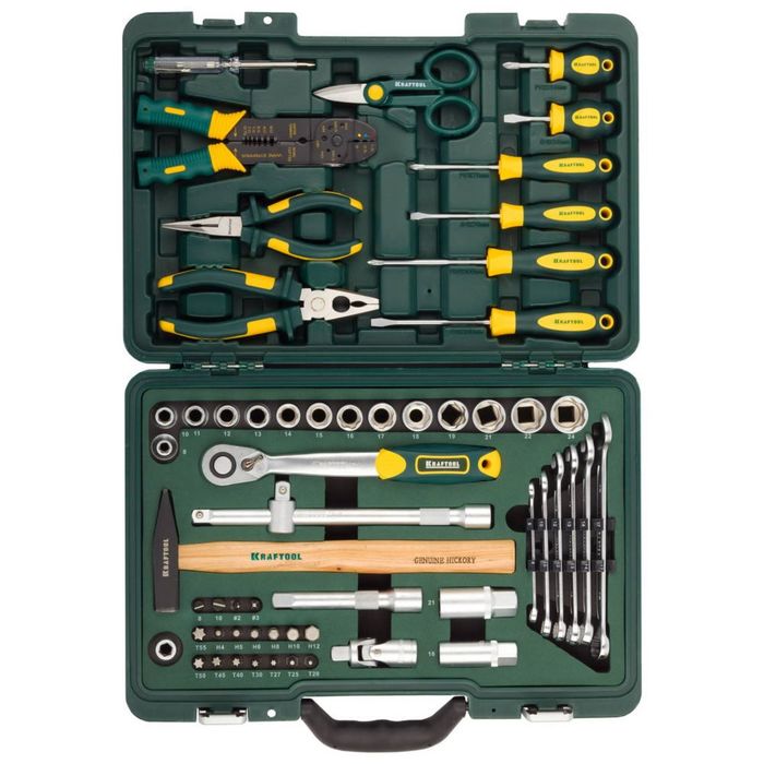 Набор инструмента "KRAFTOOL" INDUSTRIE, 59 предметов