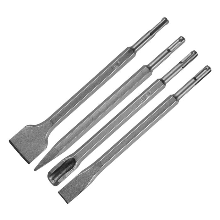 Набор зубил "ЗУБР" МАСТЕР, SDS-Plus, для перфораторов, 4шт