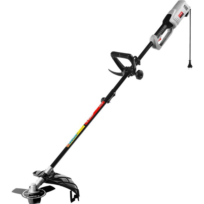 Триммер электрический "ЗУБР" ЗКРЭ-38-1200, шир. 380 мм, леска 2 мм, полуавтомат, 1200 Вт