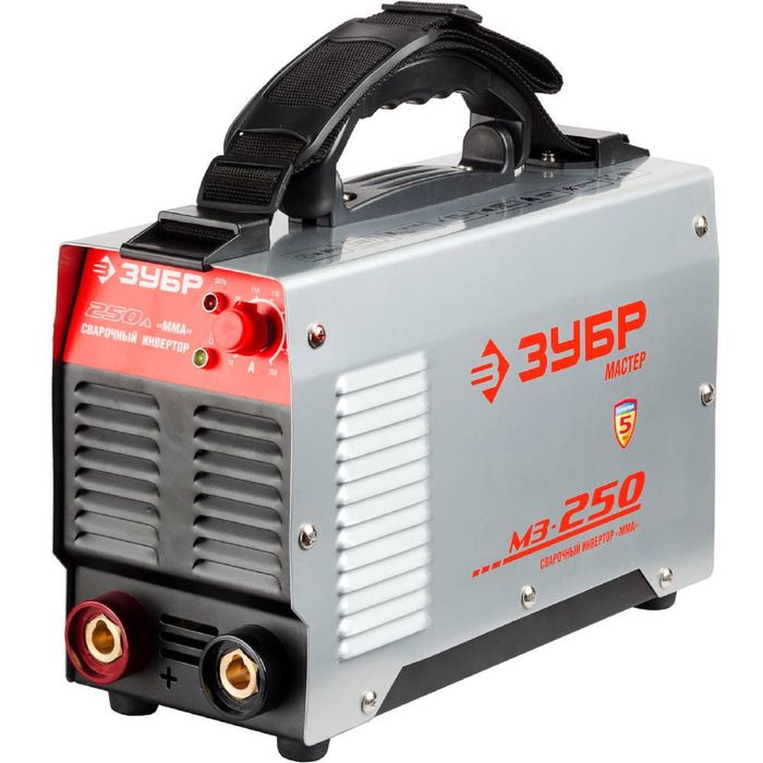 Сварочный инвертор ЗУБР "МАСТЕР" ЗАС-М3-250, 10-250 А, 7.52 кВт, 1.6-5 мм, 220 В