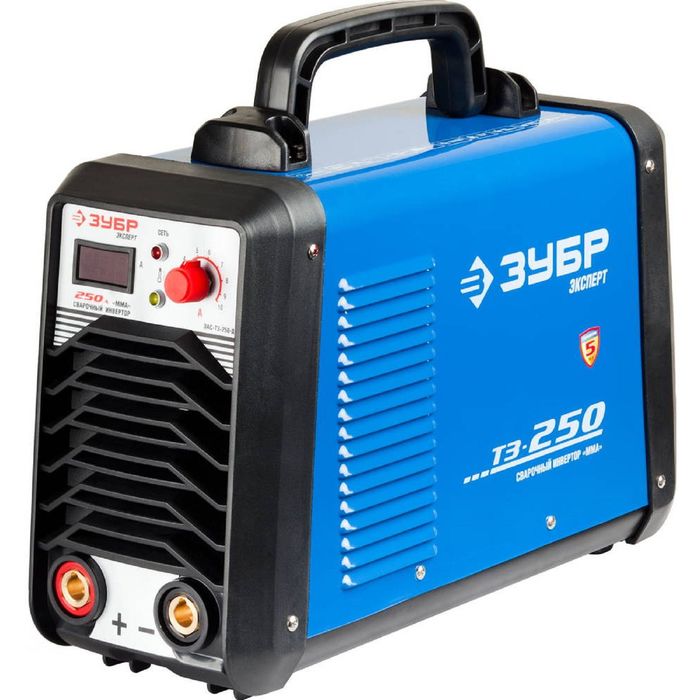 Инвертор сварочный ЗУБР ЗАС-Т3-250-Д, T3, 250А, MMA/TIG LIFT, IGBT, VRD, ПВ-60%, 220В